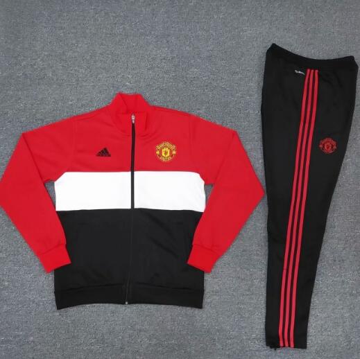 2019-2020 costume de veste d'entraînement Manchester United rouge